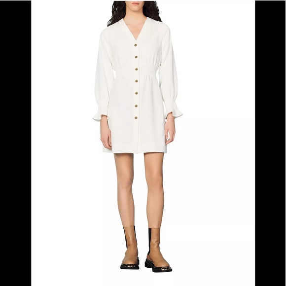 Lylie Button Front Dress - Picture 1 of 5